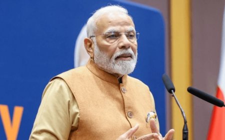 PM Modi apologizes for the fall of Shivaji's statue!