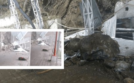 वैष्णो देवी मार्ग पर लैंडस्लाइड हादसे में दो श्रद्धालुओं की मौत! घटना का एक वीडियो भी सामने आया है