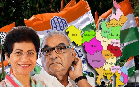 हरियाणा में बिना किसी सीएम चेहरे के चुनाव लडे़गी कांग्रेस