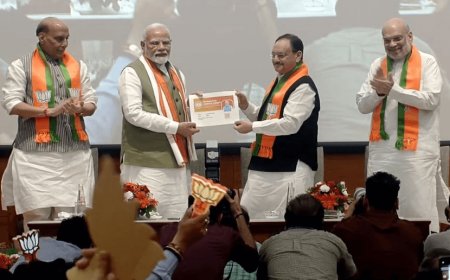 मिस्ड कॉल देकर पीएम मोदी बने पहले भाजपा के सदस्य ..