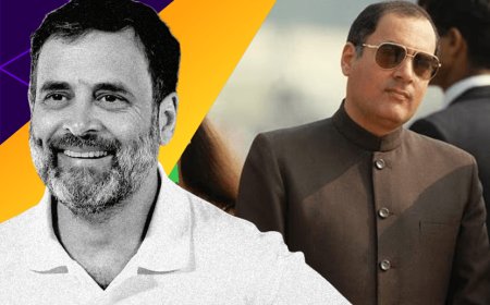 राहुल गांधी अपने पिता राजीप गांधी से ज्यादा बुद्धिमान! राहुल की निजी महत्वकांक्षा नही!