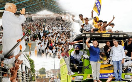 क्या हरियाणा में कांग्रेस का राजनीतिक समीकरण बिगाडेगी आप पार्टी