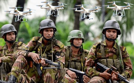 बांग्लादेश आर्मी ने पश्चिम बंगाल बॉर्डर पर तैनात किए ड्रोन! भारत के साथ रिश्तों में अब भारी कड़वाहट