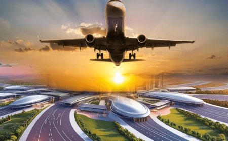 देश के सबसे बड़ा एयरपोर्ट जेवर पर फ्लाइट उड़ने को तैयार! एयरपोर्ट के रनवे पर पहली कमर्शियल फ्लाइट ने किया लैंड