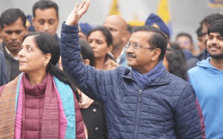 Delhi Election 2025 -बीजेपी के पास कोई विजन नही, हमारे मुद्दों पर लड़ रही चुनाव-अरविंद केजरीवाल