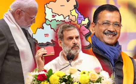 दिल्ली विधानसभा का चुनाव सिर्फ मुफ्त की रेवडियां बांटने पर ! भाजपा-आप और कांग्रेस की मुफ्त बांटने की भारी भरकम घोषणाएं