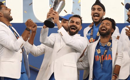 विराट ने कहा, ''मैं बहुत भाग्यशाली हूं. आईसीसी के चार टूर्नामेंट्स को जीतना वाकई ईश्वर का वरदान है.''