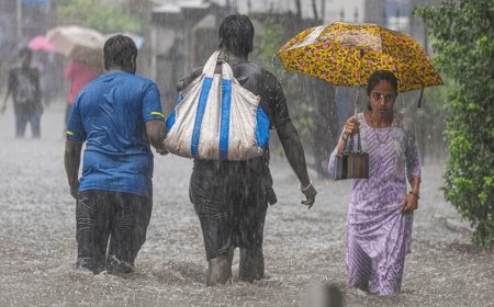 मुंबई में तेज बारिश से सड़कें जाम! हर जगह त्राहीमाम! त्राहीमाम