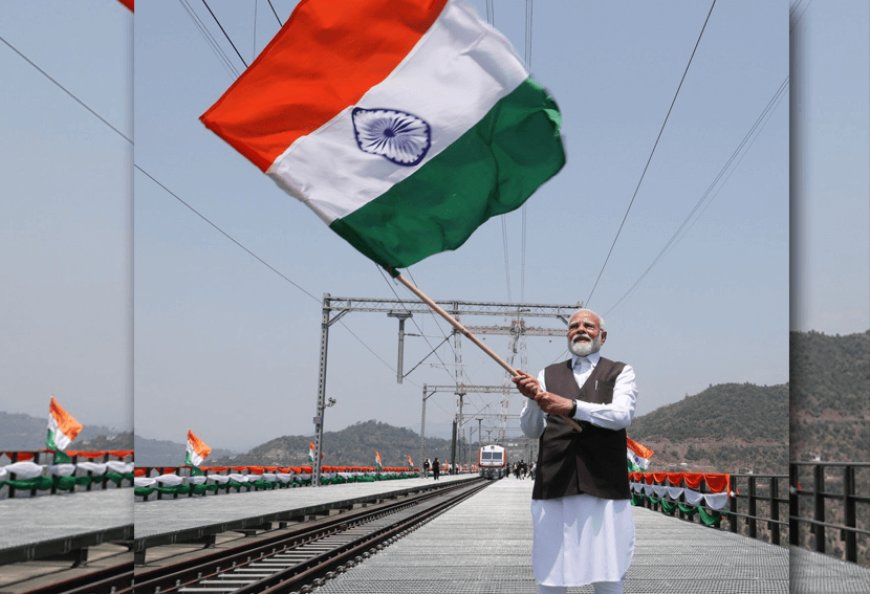 चिनाब नदी पर दुनिया के सबसे ऊंचे रेलवे ब्रिज पर दौडेगी वंदे भारत ट्रेन