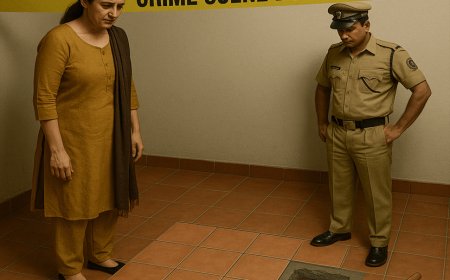 पत्नी ने पति की दृश्यम स्टाइल में की हत्या! पति के शव को गाड़कर ऊपर से बिछा दी टाइल्‍स
