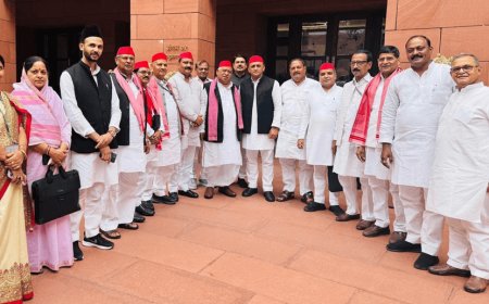 संसद के मॉनसून सत्र की हंगामेदार शुरुआत! सपा सांसदो का पहलगाम हमले को लेकर सत्ता पक्ष पर जोरदार हमला