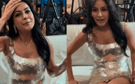 शहनाज गिल हुई ऊप्स मोमेंट का शिकार!शहनाज के लिए उनकी शॉर्ट ड्रेस बनी सिर दर्द