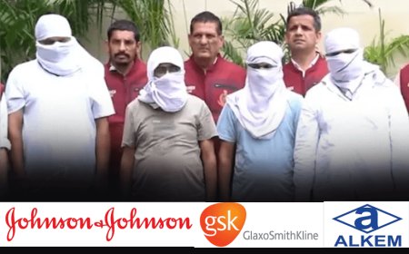 Johnson & Johnson, GSK और Alkem जैसी नामी दवा कंपनियों के नाम पर नकली दवाइयां बनाकर देशभर में बेचने वाले अंतरराज्यीय गिरोह का भांडा फोड