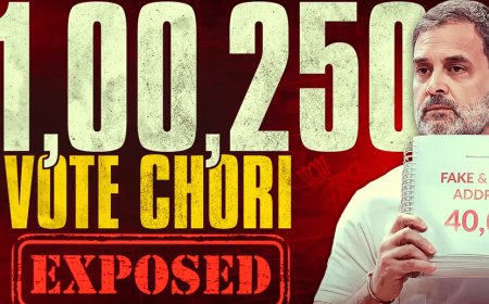 वोट चोरी के आरोपो को चुनाव आयोग ने कहा बेतुके आरोप कहा माफी मांगे राहुल गांधी