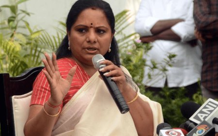 अपनी ही बेटी के.कविता को बीआरएस प्रमुख के.चंद्रशेखर राव ने पार्टी से किया सस्पेंड