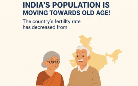 भारत की आबादी बढ़ रही है बूढ़ापे की ओर! देश प्रजनन दर 1971 के 5.2 से घटकर 2023 में रह गई सिर्फ 1.9
