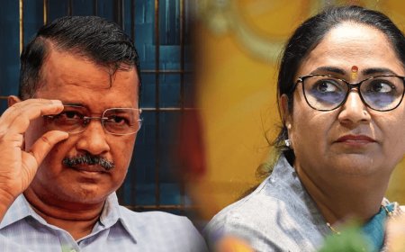 मुख्यमंत्री रेखा गुप्ता ने कसा अरविंद केजरीवाल पर तंज कहा "शीश महल बंगला एक सफेद हाथी की तरह" दिल्ली के लोगों की गाढ़ी कमाई को बर्बाद किया