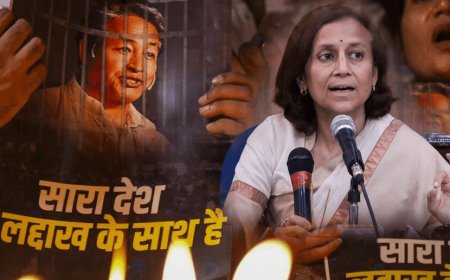 सोनम वांगचुक को गिरफ्तारी के खिलाफ उनकी पत्नी पंहुची सुप्रीम कोर्ट! अब सुपंीम कोर्ट देगा सोनम वांगचुक  की गिरफ्तारी पर फैंसला