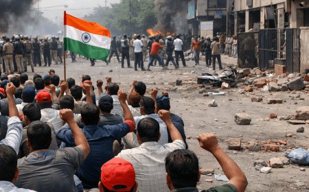 न्यूनतम वेतन बढ़ोतरी की घोषणा के बाद भी नोएडा में श्रमिकों का आंदोलन जारी! पथराव और तोडफोड़ ने लिया हिंसक रूप