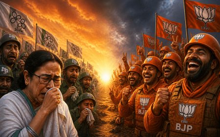 “महिला सुरक्षा के गुस्से से लेकर हिंदू वोटों के ध्रुवीकरण तक — बंगाल में फूटा जनाक्रोश, BJP ने 15 साल का किला तोड़कर रचा इतिहास!”