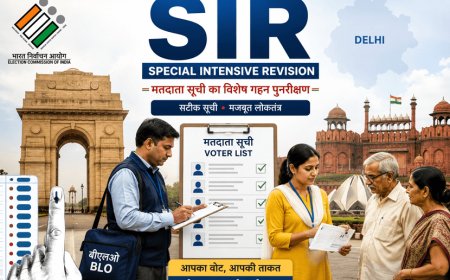 देशभर में मतदाता सूची का महा सत्यापन शुरू, 36.73 करोड़ वोटरों तक पहुंचेगा  चुनाव आयोग 13 राज्यों और 3 केंद्र शासित प्रदेशों में SIR का तीसरा चरण शुरू, 3.94 लाख BLO करेंगे घर-घर वेरिफिकेशन