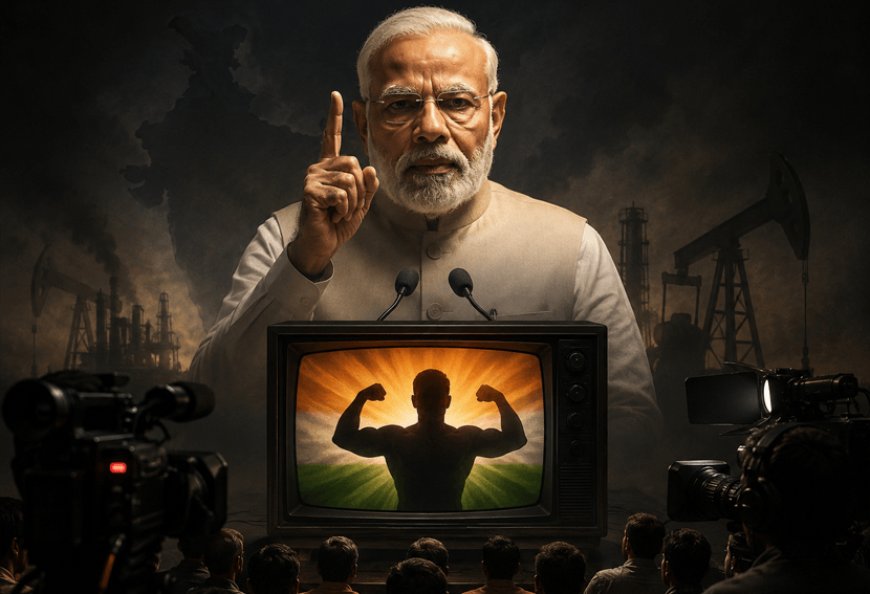 देश की जनता से बार-बार तेल कम खाने के लिए क्यों कह रहे पीएम मोदी… अब मीडिया बताएगा “कम तेल खाने के राष्ट्रवादी फायदे”
