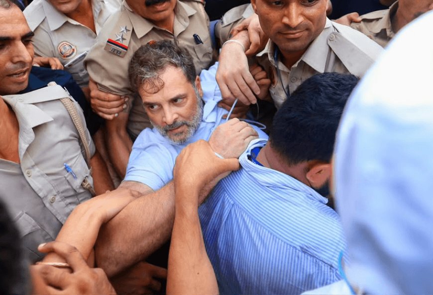 "नीट पेपर लीक पर राहुल गांधी का मोदी सरकार पर सीधा हमला: '152 पेपर लीक, छात्रों पर लाठियां... क्या यही नया भारत है?'