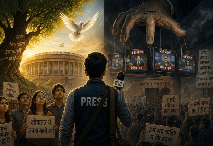 अहंकार, सत्ता-भक्ति और सनसनी से ऊपर उठकर पत्रकारिता को फिर से जनता का विश्वास जीतना होगा। मीडिया को अब आत्ममंथन करना ही होगा
