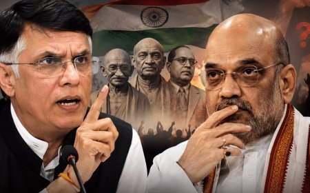 वंदे मातरम विवाद पर पवन खेड़ा का अमित शाह पर तीखा हमला, बोले- क्या शाह गांधी, पटेल और अंबेडकर से भी बड़े हो गए?