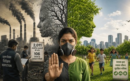 दिल्ली की हवा पर सख्ती: 2,011 औद्योगिक इकाइयों की जांच, 106 नियमों के उल्लंघन में मिलीं; सरकार का संदेश—‘प्रदूषण पर अब कोई नरमी नहीं’