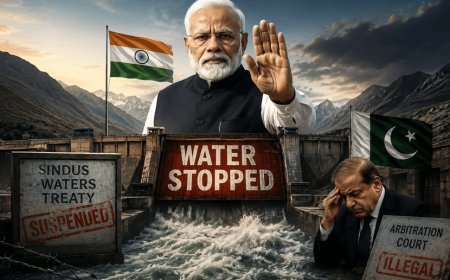 सिंधु जल संधि पर भारत का दोटूक ऐलान: रोक अनिश्चितकाल तक जारी रहेगी, पाकिस्तान के ‘आर्बिट्रेशन कोर्ट’ को बताया गैरकानूनी
