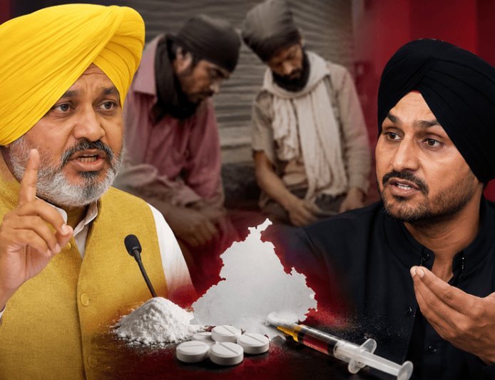 पंजाब में नशे के मुद्दे पर सियासी घमासान तेज, ‘जॉम्बी ड्रग’ वीडियो को लेकर हरभजन सिंह और सरकार आमने-सामने