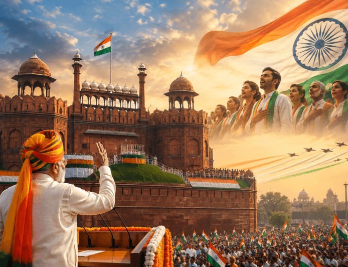 लाल किले से बदलेगा स्वतंत्रता दिवस का इतिहास, पहली बार PM के भाषण से पहले गूंजेगा पूरा 'वंदे मातरम्'