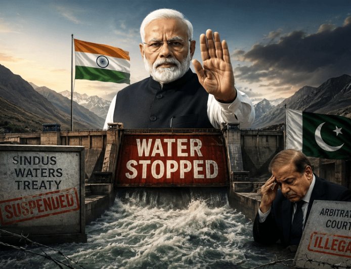 सिंधु जल संधि पर भारत का दोटूक ऐलान: रोक अनिश्चितकाल तक जारी रहेगी, पाकिस्तान के ‘आर्बिट्रेशन कोर्ट’ को बताया गैरकानूनी