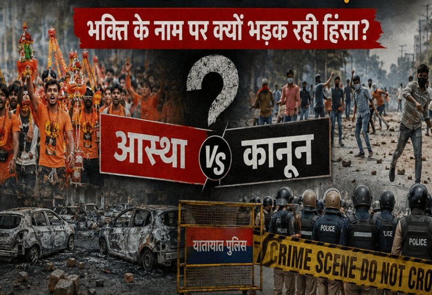 KAWAD YATRA 2026 - कांवड़ यात्रा या कानून से टकराव? आस्था की राह पर हिंसा के बढ़ते साए