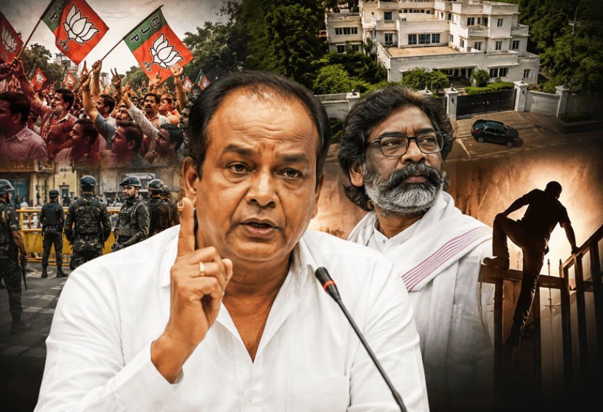 मुख्यमंत्री आवास पर BJP विधायकों का प्रदर्शन या ‘हत्या की साजिश’? झारखंड में मंत्री इरफान अंसारी के गंभीर आरोप से सियासी भूचाल