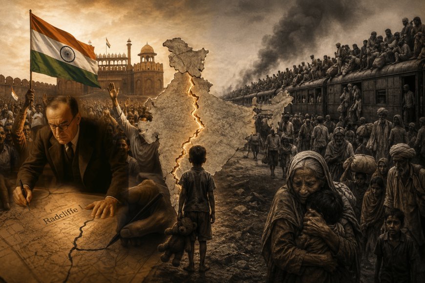 आजादी की कीमत: पांच हफ्तों में खींची वो लकीर, जिसने करोड़ों की किस्मत बदल दी