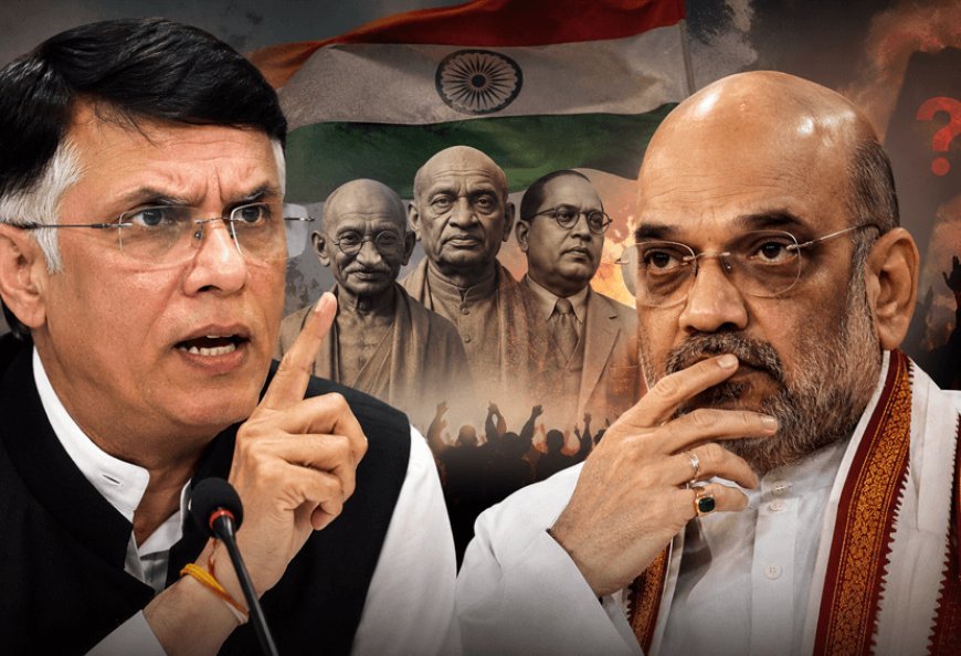 वंदे मातरम विवाद पर पवन खेड़ा का अमित शाह पर तीखा हमला, बोले- क्या शाह गांधी, पटेल और अंबेडकर से भी बड़े हो गए?