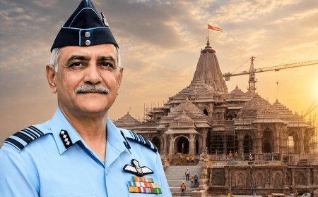 राम मंदिर ट्रस्ट में बड़ा बदलाव: रिटायर्ड एयर मार्शल जितेंद्र मिश्रा होंगे पहले CEO, 38 साल का शानदार सैन्य अनुभव आएगा काम ऑपरेशन सिंदूर से लेकर कारगिल तक निभा चुके हैं अहम भूमिका, पश्चिमी वायु कमान के चीफ भी रह चुके हैं जितेंद्र मिश्रा