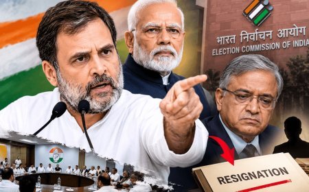 CWC बैठक के बाद राहुल गांधी का बड़ा हमला: “ज्ञानेश कुमार को जाना होगा, PM मोदी खुद कराएंगे इस्तीफा!”