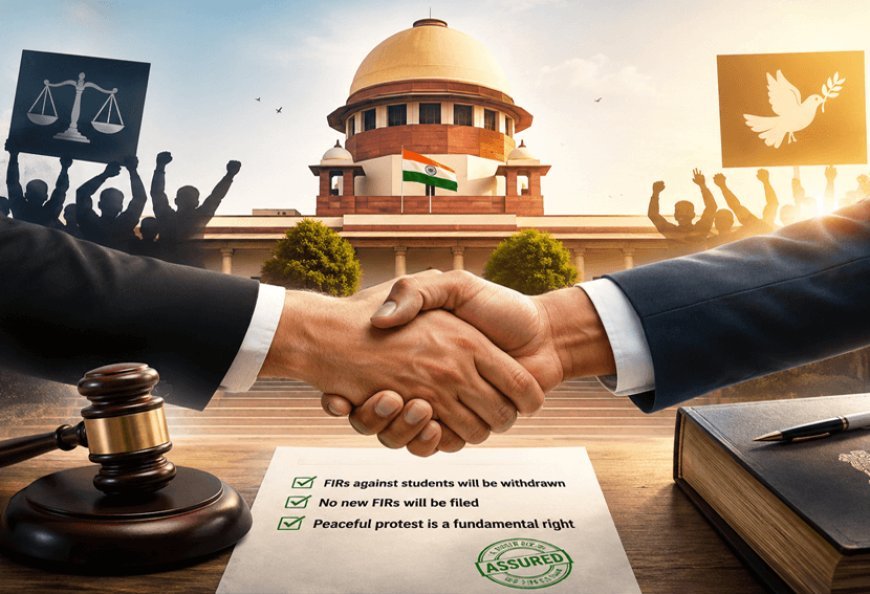 सुप्रीम कोर्ट में केंद्र का बड़ा भरोसा, CJP ने 5 सितंबर का प्रस्तावित प्रदर्शन लिया वापस
