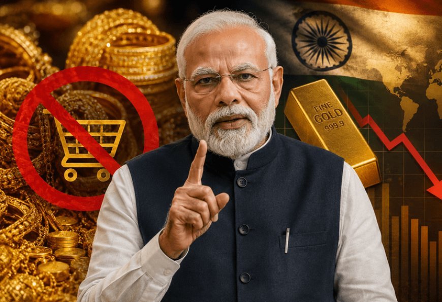 PM मोदी की दूसरी बड़ी अपील से मचा हड़कंप! आखिर क्यों बार-बार कह रहे हैं—‘जरूरत न हो तो सोना मत खरीदिए’?