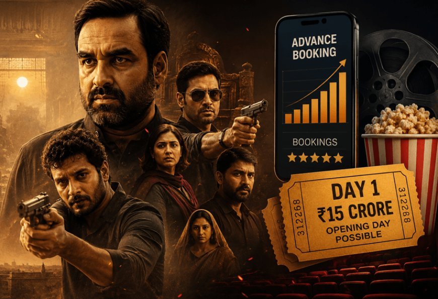 ‘मिर्जापुर: द मूवी’ की रिलीज से पहले बॉक्स ऑफिस पर मचा घमासान! एडवांस बुकिंग ने बढ़ाई उम्मीदें, पहले दिन ₹15 करोड़ तक कमा सकती है फिल्म