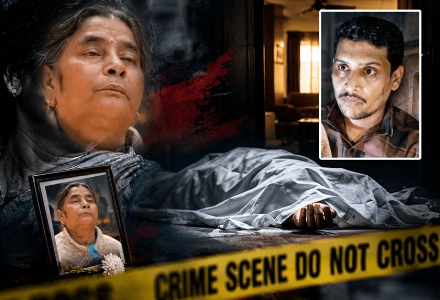 जिस मां ने जन्म दिया, उसी की हत्या… और फिर तीन दिन तक उसी घर में शव के साथ रहना।