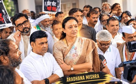 यूपी कांग्रेस में बड़ा उलटफेर! अजय राय की जगह आराधना मिश्रा मोना को मिल सकती है कमान, 2027 चुनाव से पहले कांग्रेस का ‘ब्राह्मण दांव’?