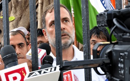 SIR विवाद पर संग्राम तेज: राजघाट पहुंचे राहुल-प्रियंका, CEC ज्ञानेश कुमार के खिलाफ विपक्ष का मोर्चा; BJP का पलटवार