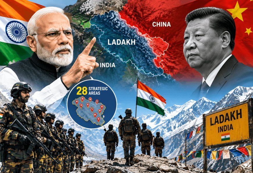 लद्दाख पर चीन की आपत्ति को भारत का दोटूक जवाब: 28 रणनीतिक क्षेत्रों के नाम तय, बीजिंग के दावों से नहीं बदलेगी जमीनी हकीकत