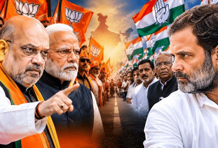 विपक्ष की रैली के जवाब में BJP का शक्ति प्रदर्शन, 1 नवंबर से देशभर में पदयात्राएं; अमित शाह समेत दिग्गज संभालेंगे मोर्चा